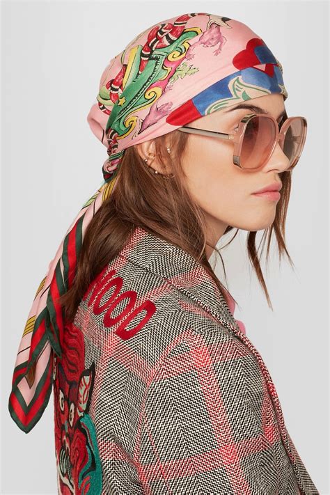 gucci hair scarf|Womens Gucci Scarves .